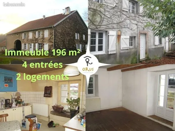 Immeuble 196 m² 