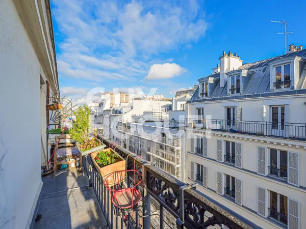 Vends appartement 2 pièces avec balcon rue Keller 