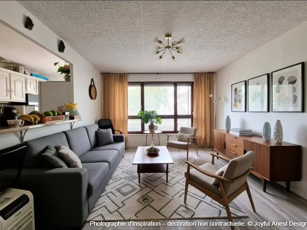 Appartement 3 pièces 72 m² 