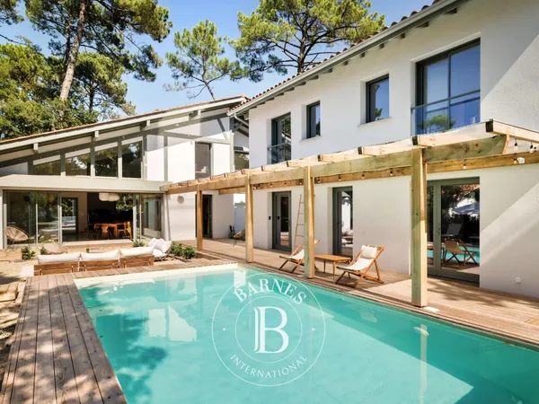 SOLÉA, Villa contemporaine aux pieds de la plage des Estagnots, avec piscine chauffée - Seignosse 