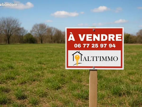 Terrain 772 m² Polignac 