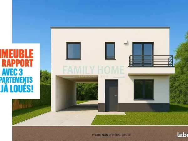 Immeuble de rapport 125 m² 