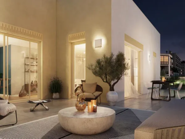 DERNIERE OPPORTUNITE : MAGNIFIQUE 4 PIECES LUMINEUX EN DERNIER ETAGE AVEC BELLE TERRASSE 