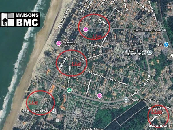 Terrain 700 m² Soulac Sur Mer 