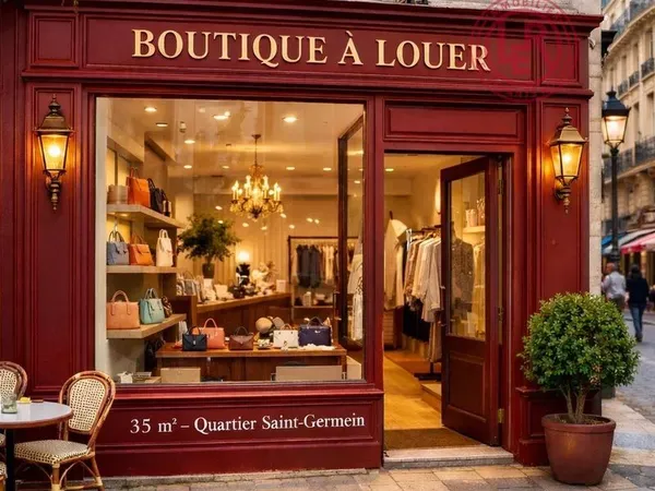 Local commercial 43 m² Paris 6ème 