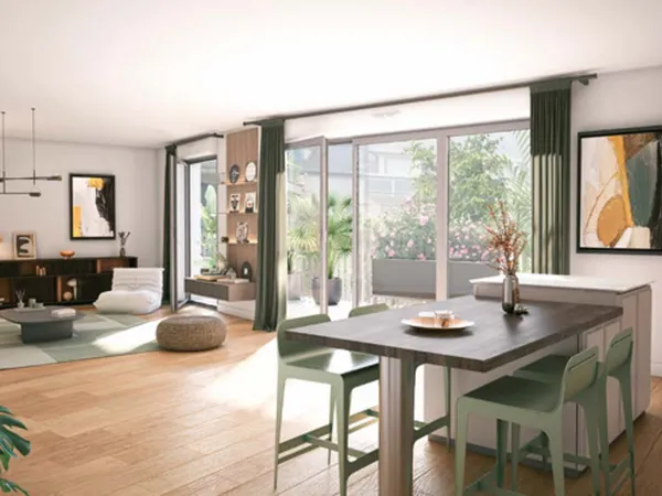 Appartement 2 pièces 42 m² 