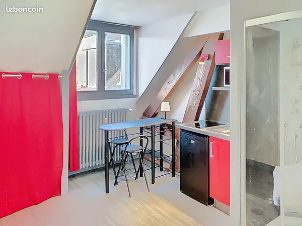 Rare : studio hyper centre - rénové 