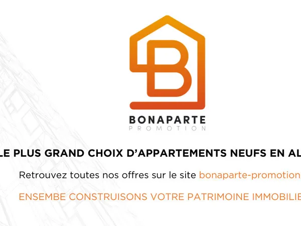 DISPONIBLE DE SUITE APPARTEMENT NEUF 3P 