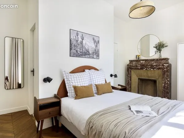 Chambre 1 pièce 12 m² 