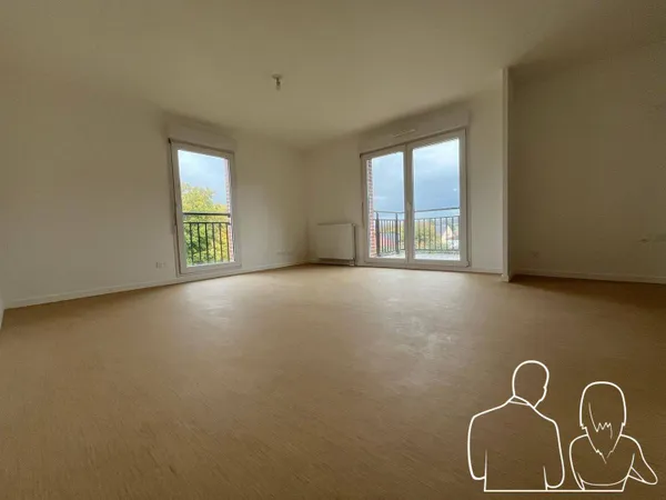 Appartement 3 pièces 64 m² 
