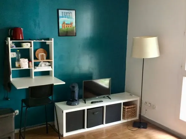 Studio meublé 20 m² - Villeurbanne Reconnaissance-Balzac 