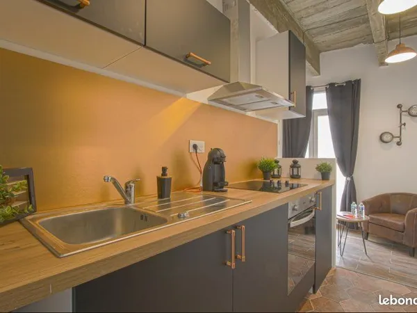 Appartement décoration industrielle 