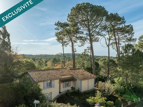 Vue dune du Pyla  Grande parcelle au calme 