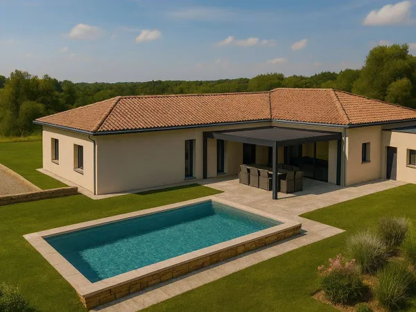 Maison de plain-pied 6 pièces 144 m² 