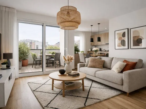 Appartement 3 pièces 70 m² 