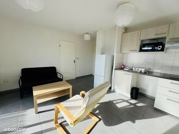 Appartement 2 pièces 38 m² 
