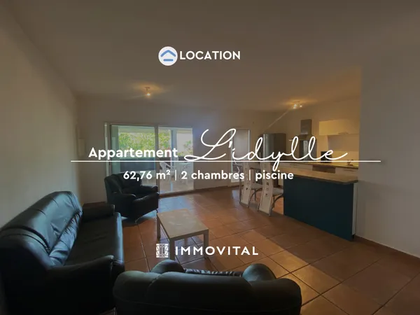 Marina de Rivières-Sens, Appartement T3 meublé avec piscine 