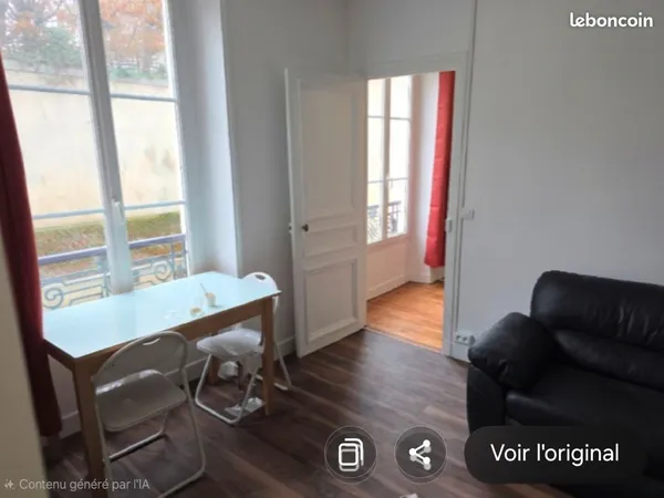 Centre ville Beau 2 pièces meublé 38 m2 