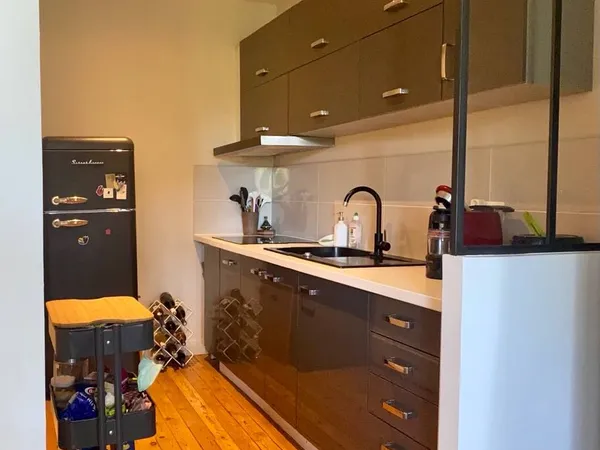Loue appartement meublé T2bis cours d'herbouville à Lyon (4ème) - 2 chambres, 53m² 