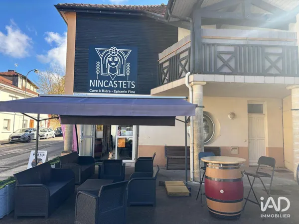 Fonds de commerce 40 m² 