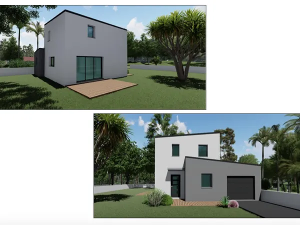 Terrain en individuel 1040 m² 