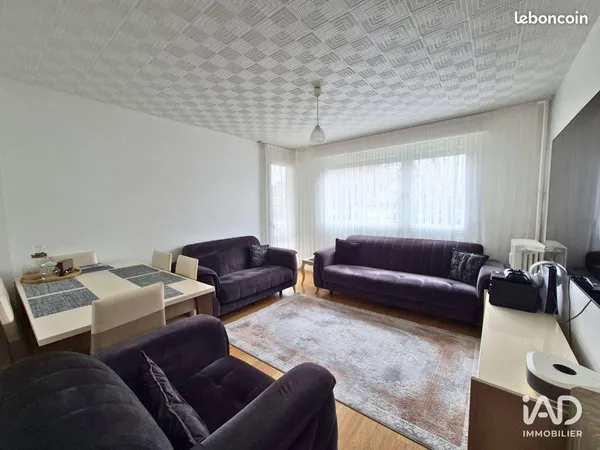 Appartement 3 pièces 53 m² 