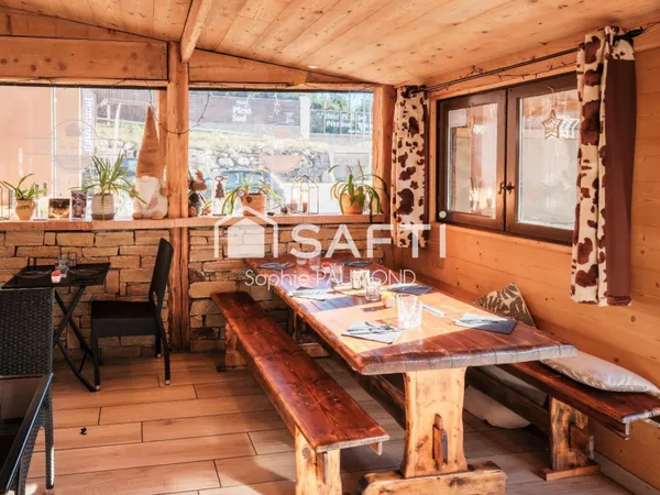 Vente de murs commerciaux d'un restaurant de charme à Serre Chevalier 