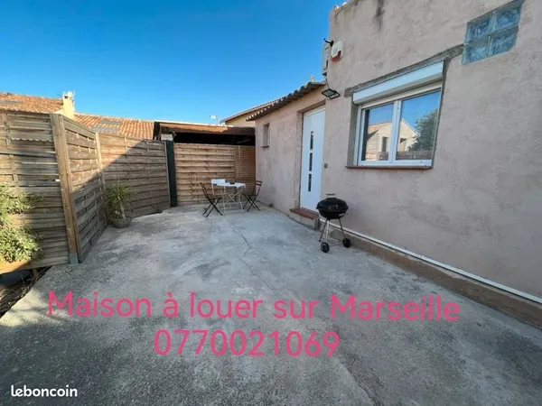 Maison à Marseille au calme 