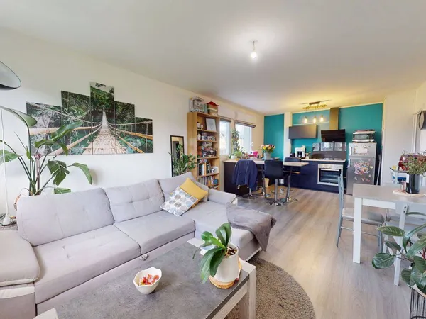 Appartement 3 pièces 61 m² 