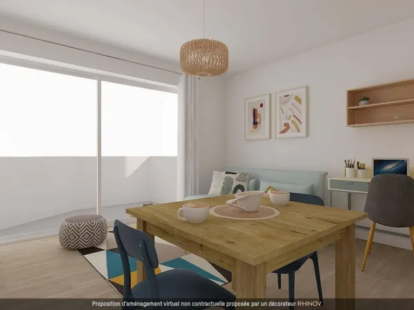 Appartement 1 pièce 26 m² 