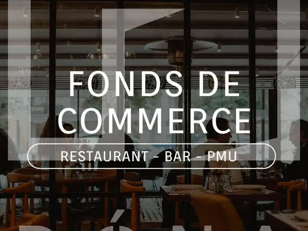 Fonds de commerce 140 m² 