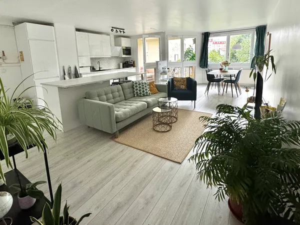 Location Appartement T3 (2 chambres) 70m² meublé - Disponible : 1e Février 2026 