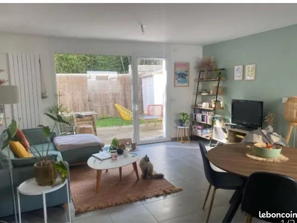 Coloc avec jardin 