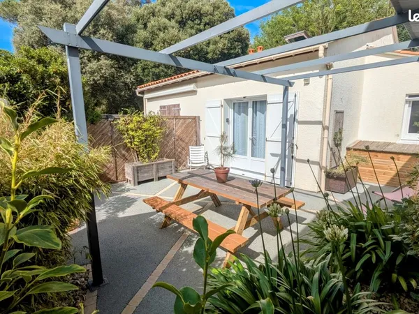 Maison 3 pièces en copropriété à 150m de la plage de Boisvinet 