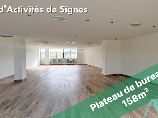 Plateau de bureau 158m2 au sein du Parc d'Activités de Signe 