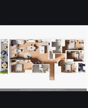 Magnifique appartement neuf T5 plein centre 