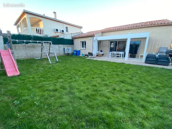 Plain-pied 92 m² + Jardin 450 m² + Garage - Confort au quotidien 