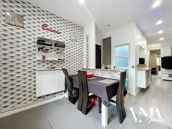 Appartement 3 pièces 53 m² 