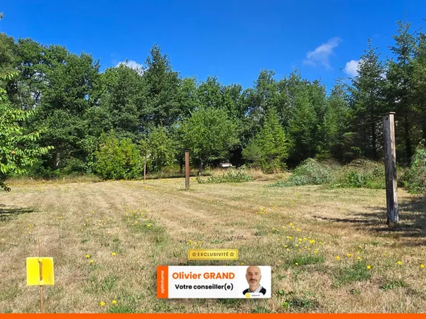 TERRAIN 1068M² - ENVIRONNEMENT CAMPAGNE 