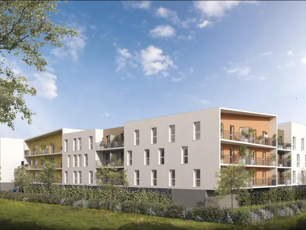 SARAN - appartement T2 dans résidence récente avec parking privatif et balcon 