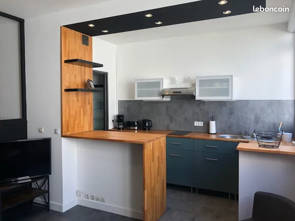 Studio 1 pièce 33 m² 