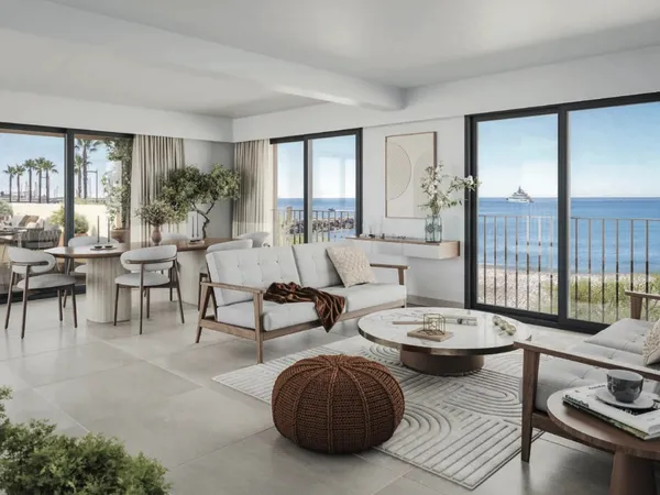 APPARTEMENT NEUF - VUE MER PANORAMIQUE - PIEDS DANS L'EAU 