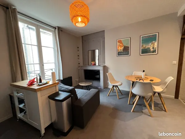 T3 duplex meublé - Centre-ville - Disponible 16 mars 2026 