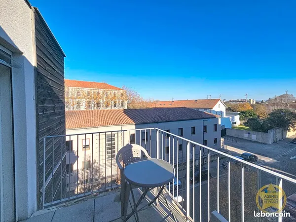 Appartement 2 pièces 38 m² 