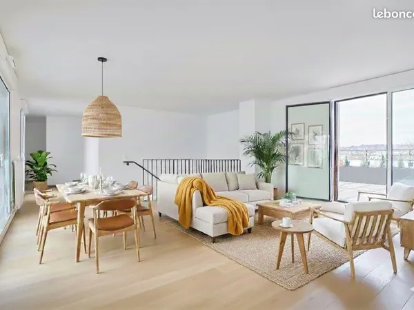 Duplex 4 pièces 117 m² 