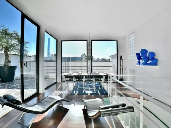 TRIPLEX -TERRASSE VUE PANORAMIQUE TOUR EIFFEL 