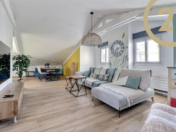 Duplex 4 pièces 100 m² 