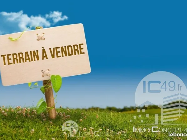 Terrain 696 m² Brissac-Quincé 