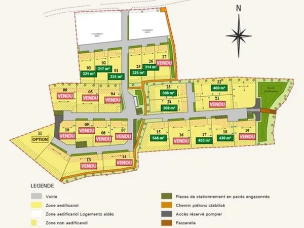 Terrain 321 m² PERROS-GUIREC 