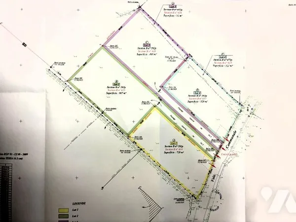 Terrain 987 m² 